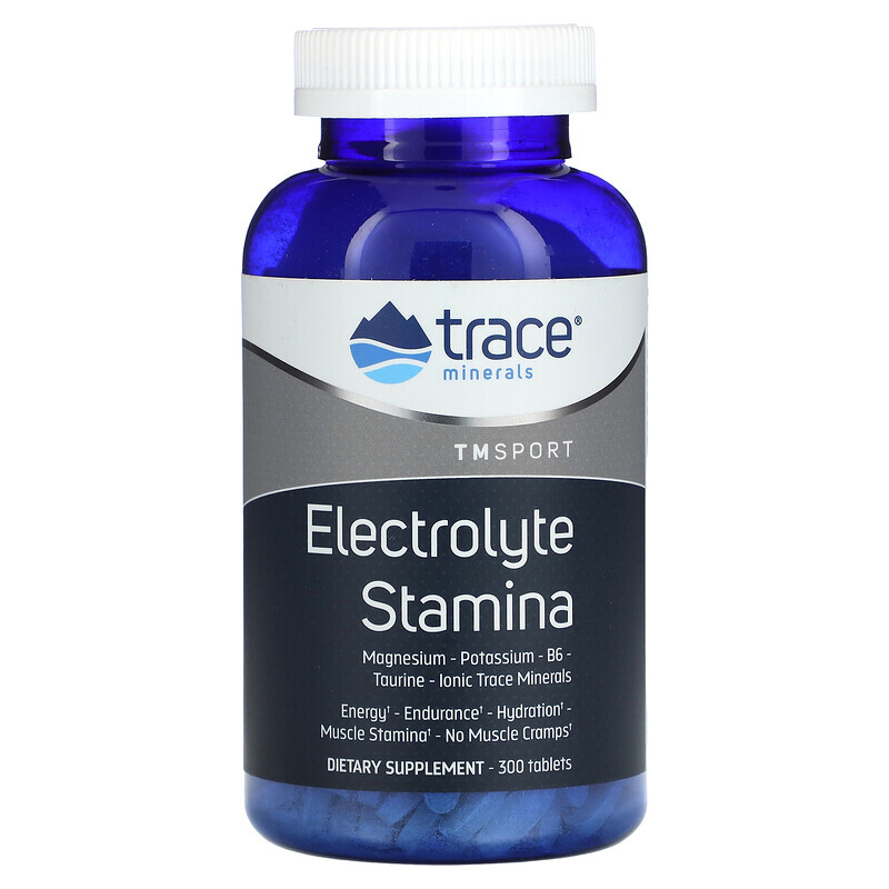 

Trace Minerals ®, Electrolyte Stamina, 300 таблеток