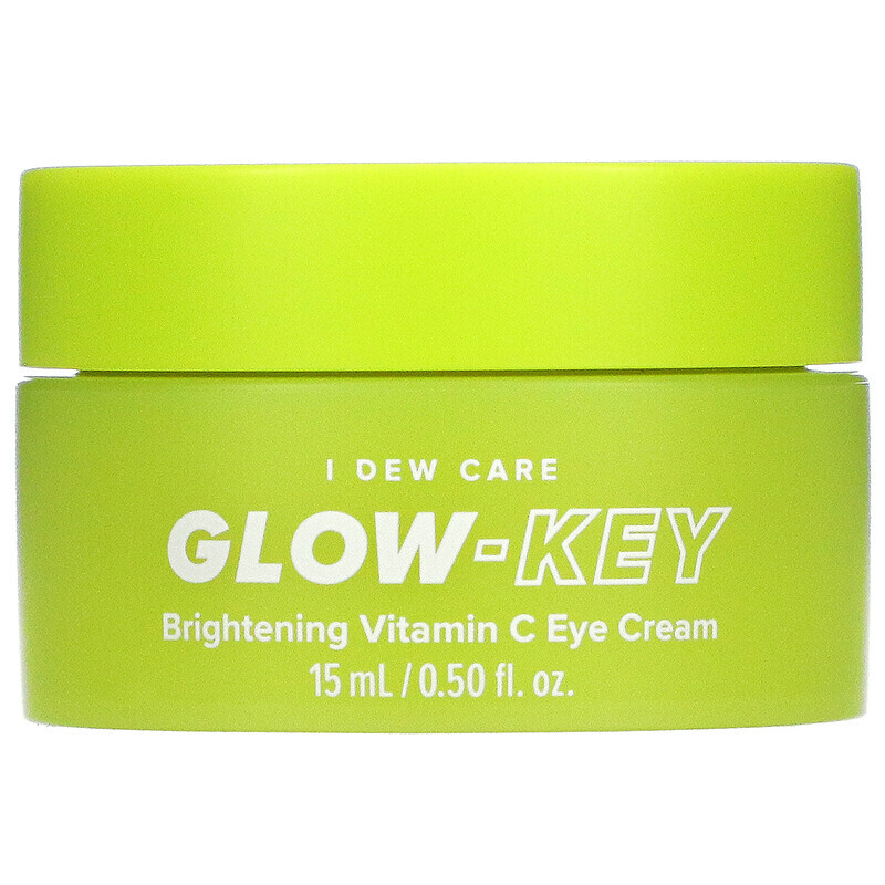 

I Dew Care, Glow-Key, осветляющий крем для кожи вокруг глаз с витамином C, 15 мл (0,50 жидк. Унции)