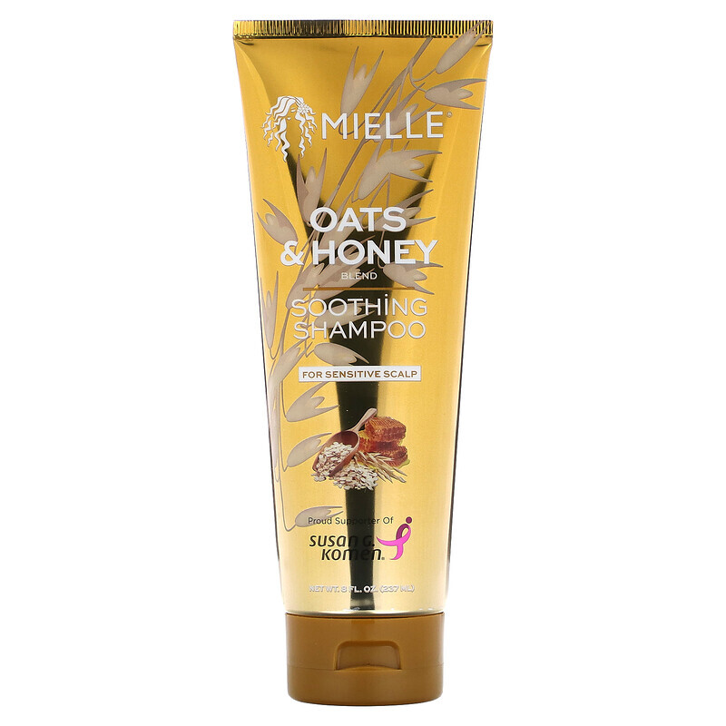 

Mielle, Soothing Shampoo, Oats & Honey, 8 fl oz (237 ml)