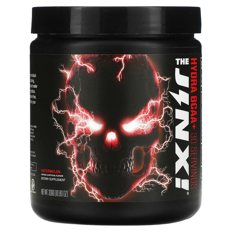 

JNX Sports, The Jinx, Hydra BCAA+, арбуз, 309 г (10,8 унции)