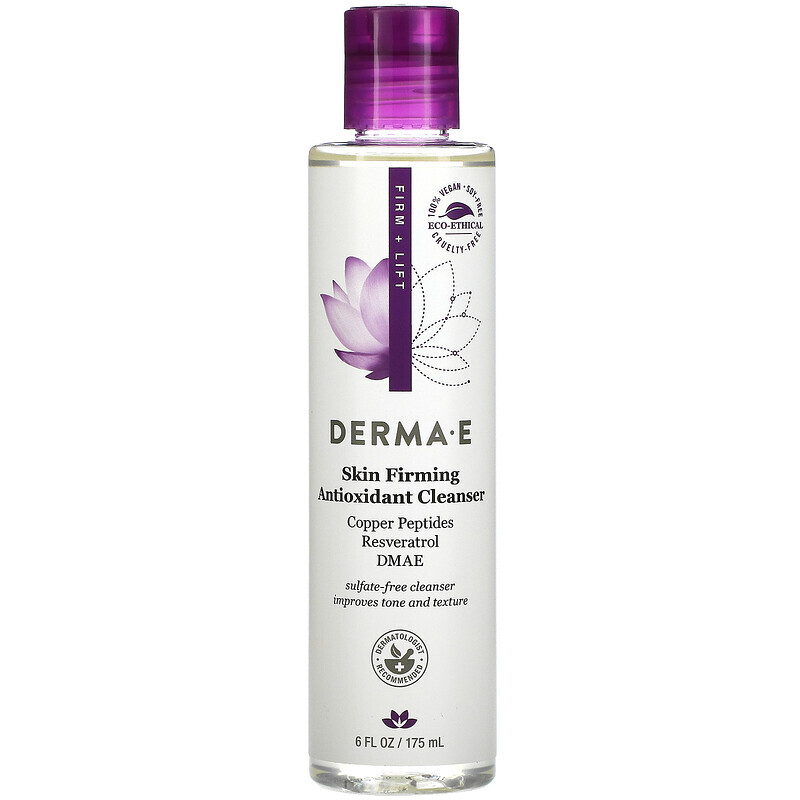 

DERMA E, Skin Firming Antioxidant Cleanser, 6 fl oz (175 ml)