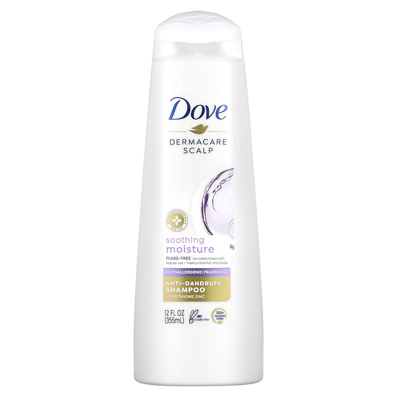 

Dove, Dermacare Scalp, шампунь против перхоти, успокаивающее увлажняющее средство, 355 мл (12 жидк. Унций)