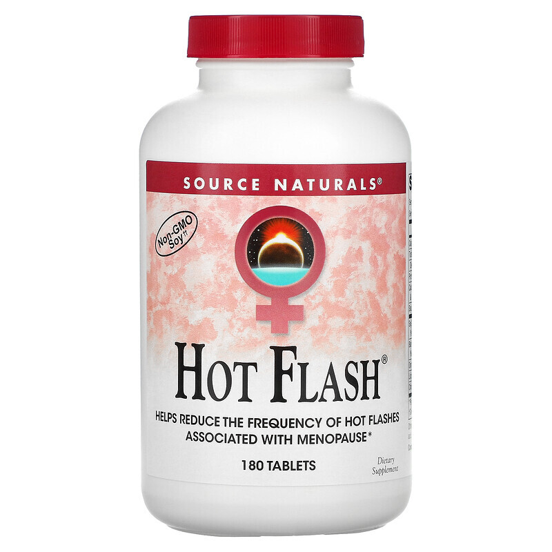 

Source Naturals, Hot Flash, 180 таблеток