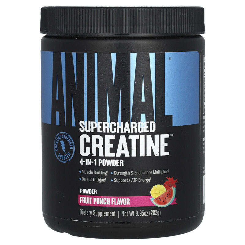 

Animal, Creatine XL, креатин в порошке, фруктовый пунш, 279 г (9,84 унции)