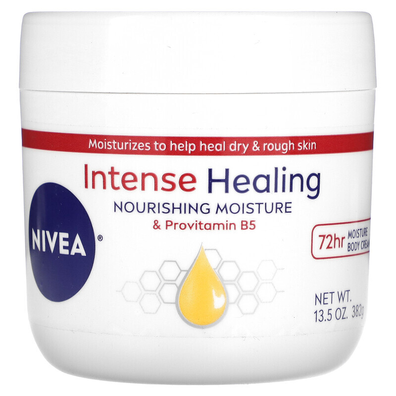 

Nivea, Intense Healing, Nourishing Moisture & Provitamin B5, 13.5 oz (382 g)