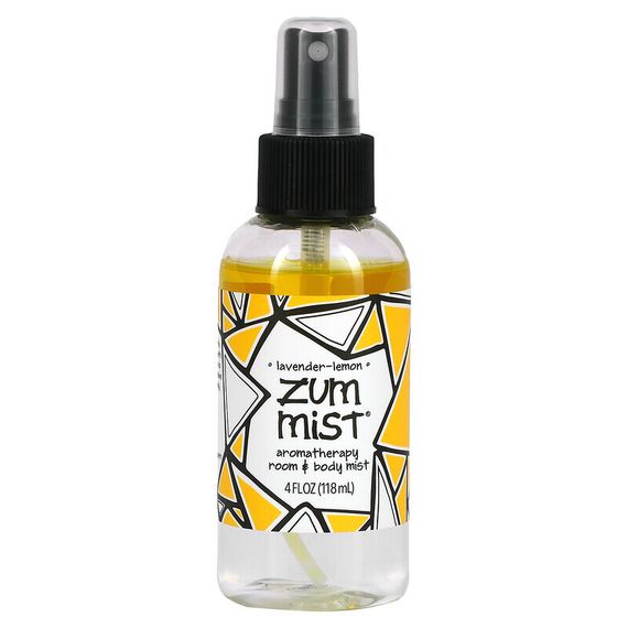 ZUM, Zum Mist, ароматерапевтический спрей для помещения и тела, лаванда и лемон, 4 жидк. унц.