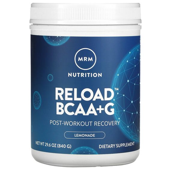 MRM Nutrition, Reload, BCAA+G , восстановление после тренировки, лимонад, 840 г (29,6 унции)