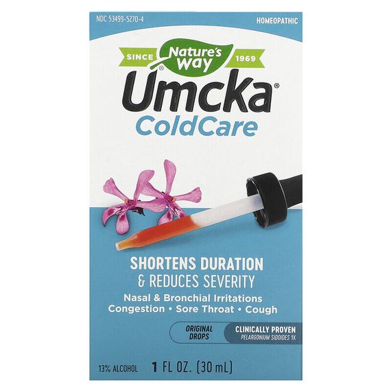 Nature&#39;s Way, Umcka, ColdCare, Original Drops, 1 fl oz (30 ml)