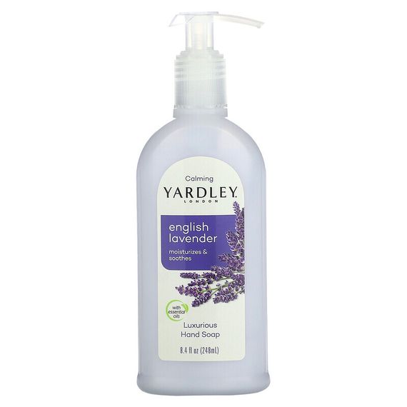 Yardley London, Роскошное мыло для рук, английская лаванда, 248 мл (8,4 жидк. Унции)