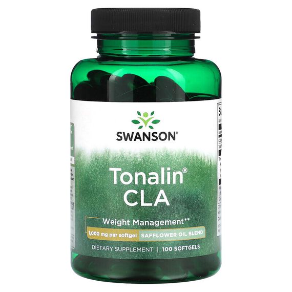 Swanson, Тоналин (КЛК), 1000 мг, 100 капсул