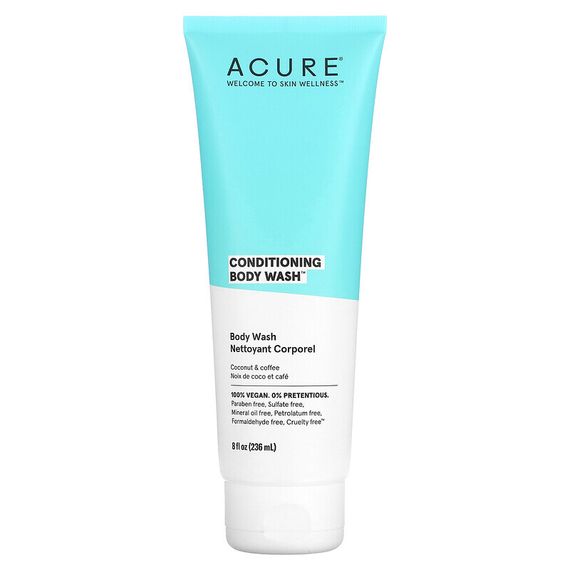 ACURE, Conditioning Body Wash, Coconut &amp; Coffee, 8 fl oz (236 ml)