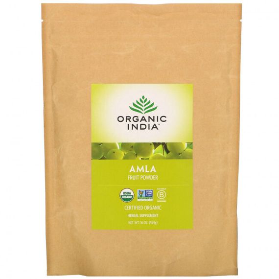 Organic India, Порошок фруктов амлы, 454 г (16 унций)