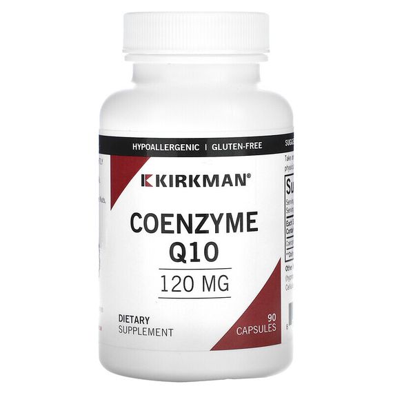 Kirkman Labs, Коэнзим Q10, 120 мг, 90 капсул