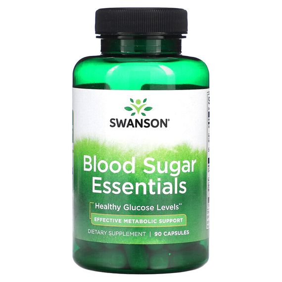 Swanson, Blood Sugar Essentials, 90 капсул