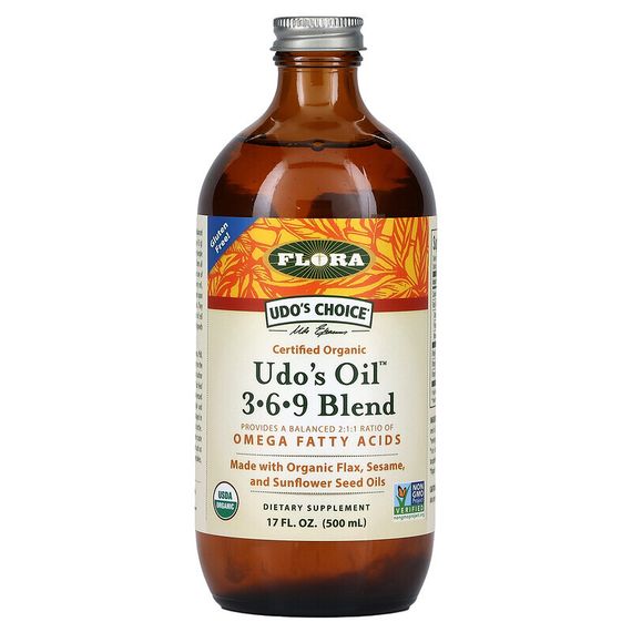 Flora, Udo&#39;s Oil 3-6-9 Blend, 17 fl oz (500 ml)
