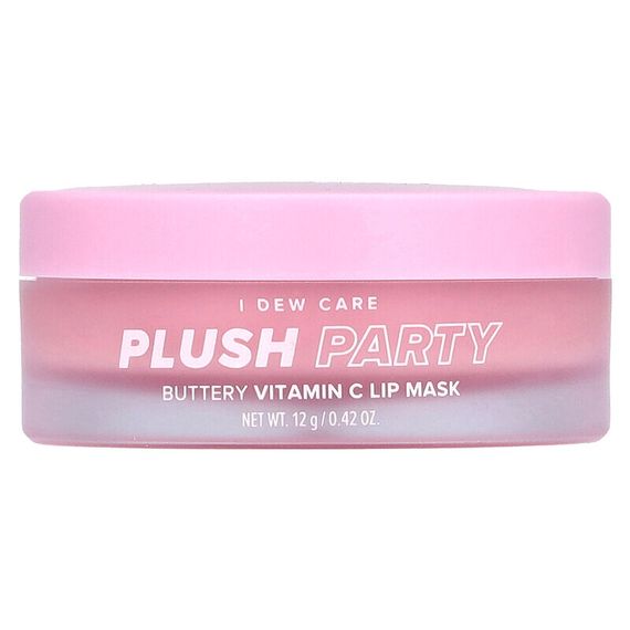 I Dew Care, Plush Party, масляная маска для губ с витамином C, 12 г (0,42 унции)