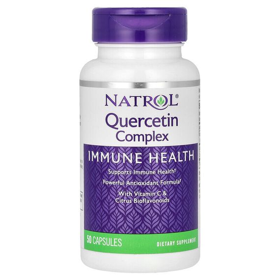 Natrol, комплекс с кверцетином, 50 капсул