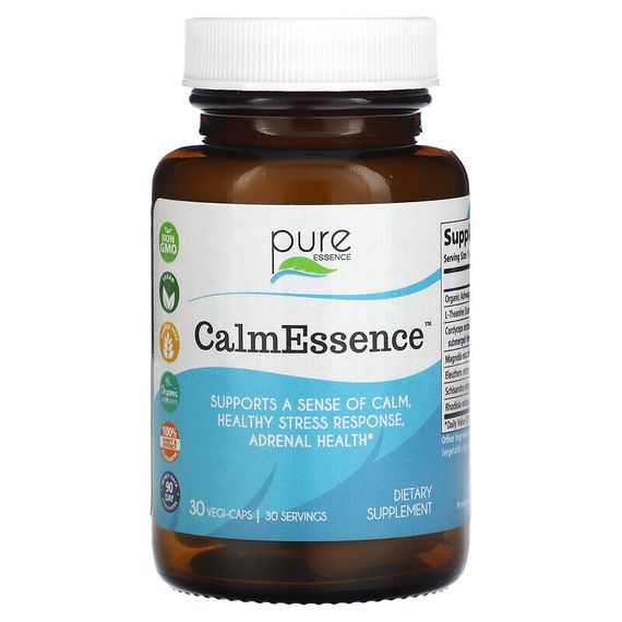 Pure Essence, CalmEssence, 30 растительных капсул