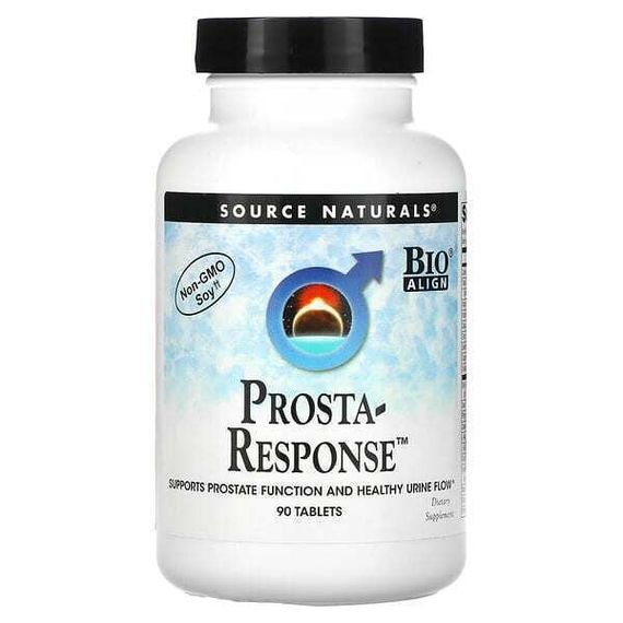 Source Naturals, Prosta-Response, добавка для здоровья простаты, 90 таблеток