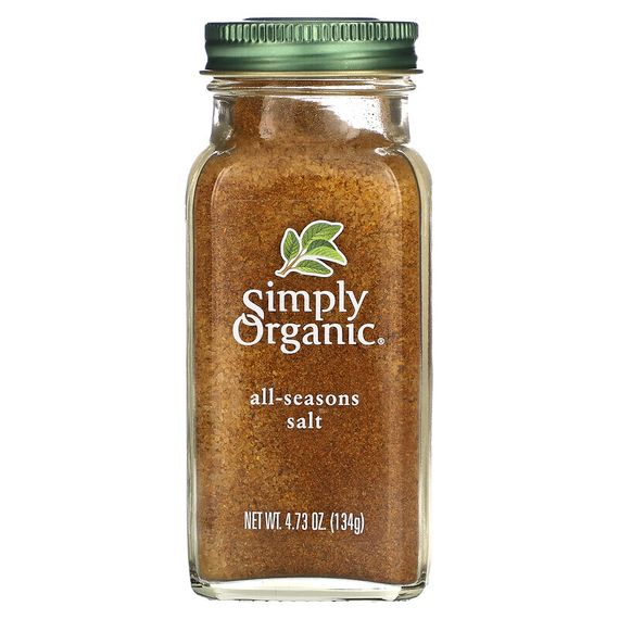 Simply Organic, универсальная соль, 134 г (4,73 унции)