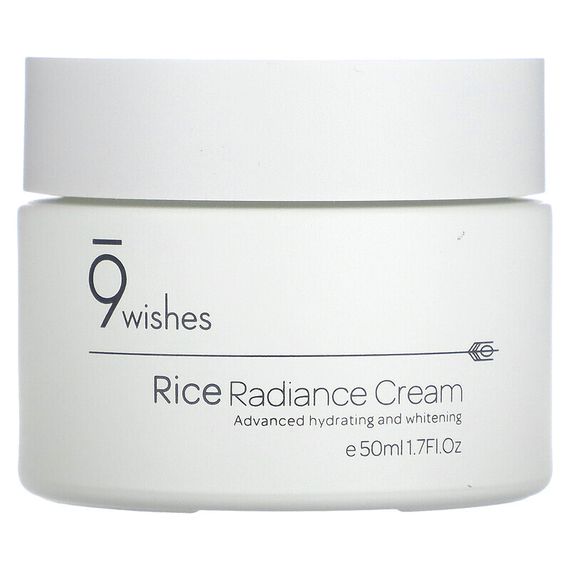 9Wishes, Rice Radiance Cream, 1.7 fl oz (50 ml)