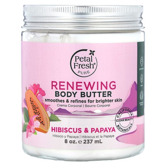Petal Fresh, восстанавливающее масло для тела, гибискус и папайя, 237 мл, (8 унций)