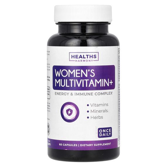 Healths Harmony, Мультивитамины для женщин +, 60 капсул