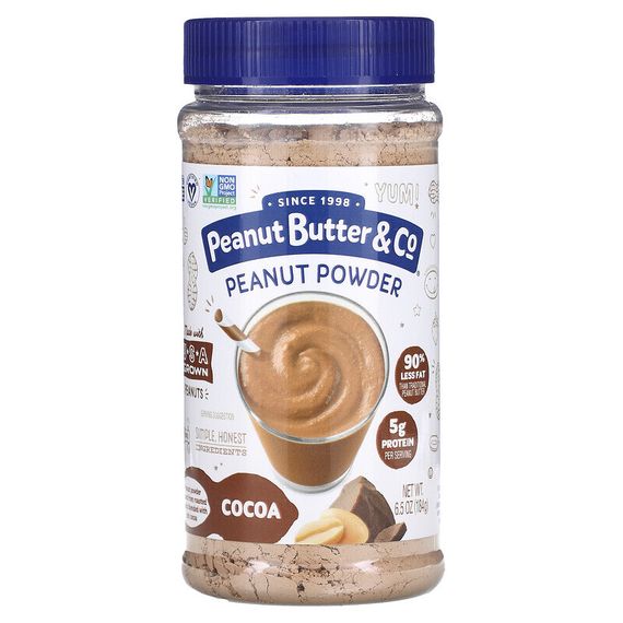 Peanut Butter &amp; Co., Арахисовый порошок, 184 г (6,5 унции)