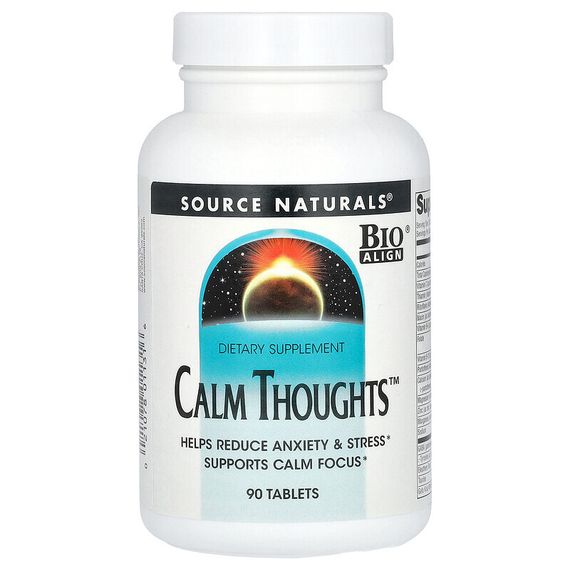 Source Naturals, Calm Thoughts, 90 таблеток