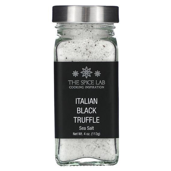 The Spice Lab, итальянская морская соль с черным трюфелем, 113 г (4 унции)