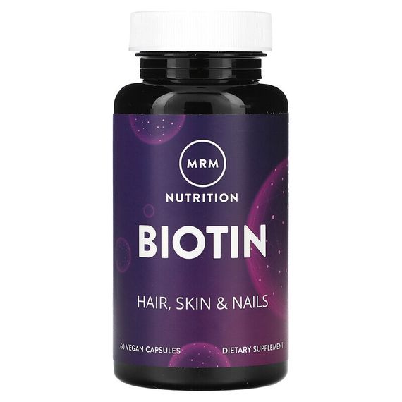 MRM Nutrition, Biotin, 60 vegane Kapseln