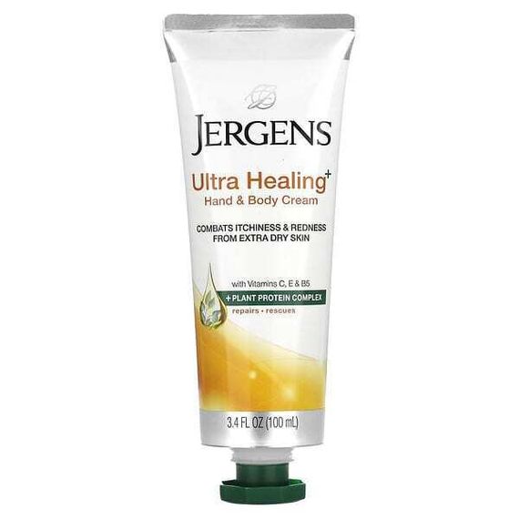 Jergens, Ultra Healing, крем для рук и тела, 100 мл (3,4 жидк. Унции)