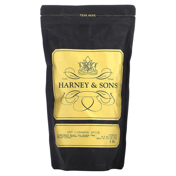 Harney &amp; Sons, Чай со специями с корицей, 1 фунт