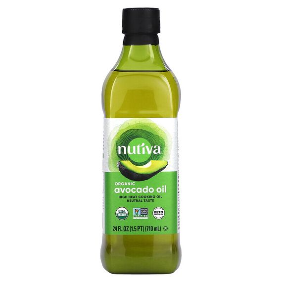 Nutiva, Органическое масло авокадо, 710 мл (24 жидк. Унции)
