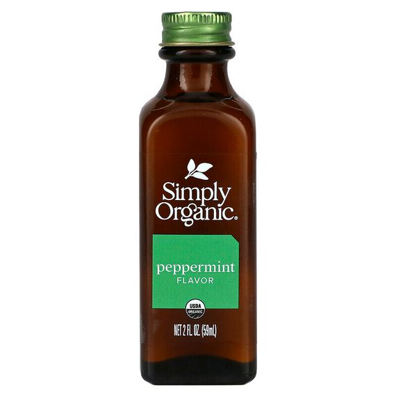 Simply Organic, Экстракт перечной мяты, 2 жидкие унции (59 мл)