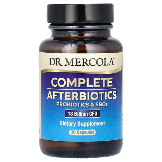 Dr. Mercola, Complete Afterbiotics, 18 Billion CFU, 30 Capsules