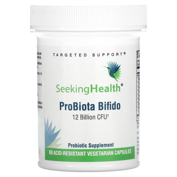 Seeking Health, ProBiota Bifido, 60 кислотостойких вегетарианских капсул