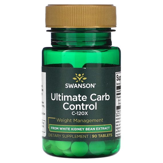 Swanson, Ultimate Carb Control C-120X`` 90 таблеток
