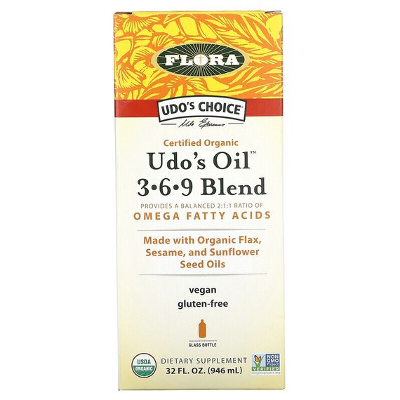 Flora, Udo&#39;s Choice, Udo&#39;s Oil 3-6-9 Blend, 32 fl oz (946 ml)