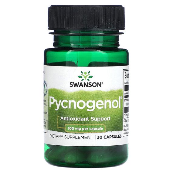 Swanson, Пикногенол, 100 мг, 30 капсул