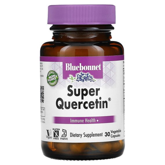 Bluebonnet Nutrition, Super Quercetin, Immune Health, 30 Vegetable Capsules