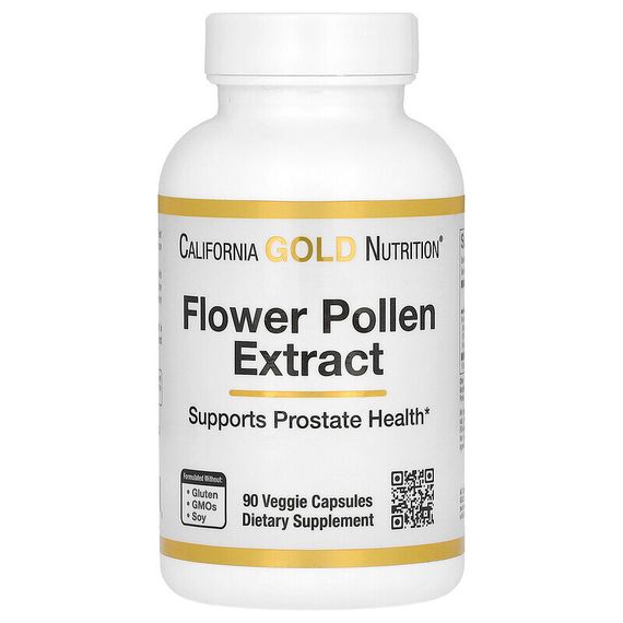 California Gold Nutrition, Graminex, экстракт цветочной пыльцы, 90 растительных капсул