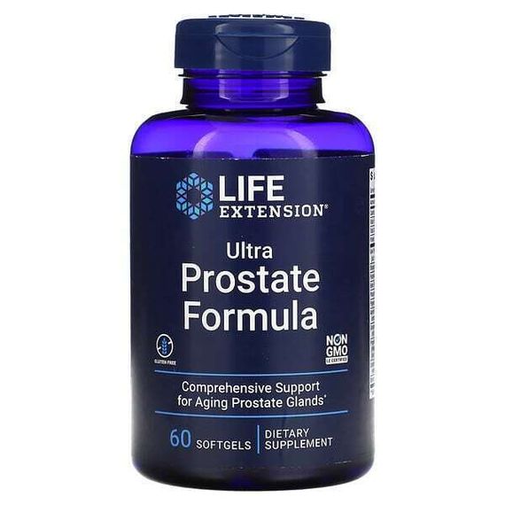 Life Extension, Ultra Prostate Formula, ультра формула для мужского здоровья, 60 капсул