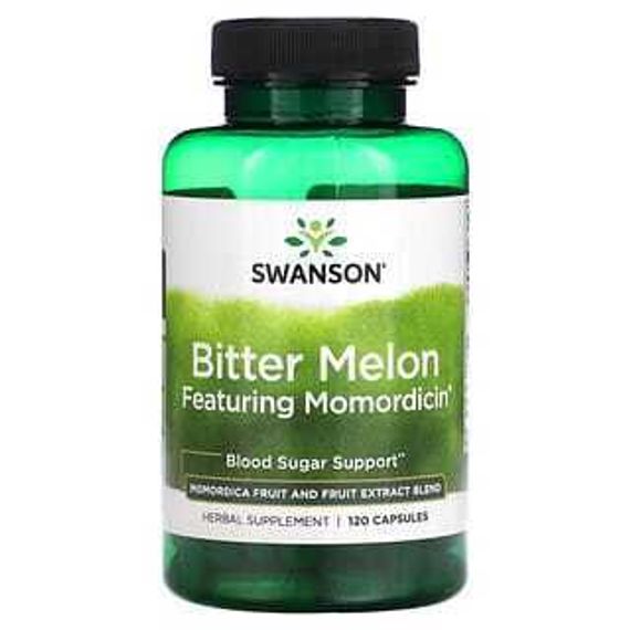 Swanson, Bitter Melon Featuring Momordicin, 120 Capsules