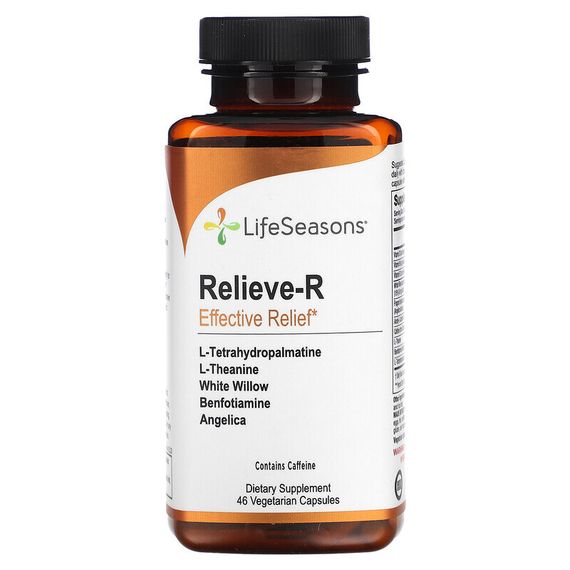 LifeSeasons, Relieve-R, 46 вегетарианских капсул