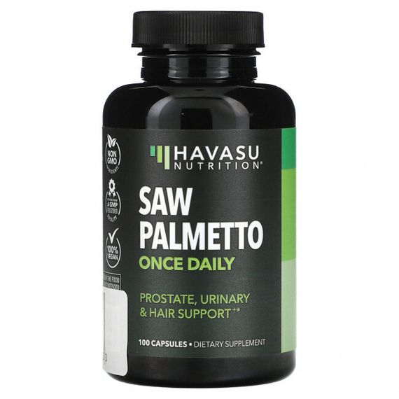 Havasu Nutrition, Saw Palmetto, особая сила действия, 100 капсул