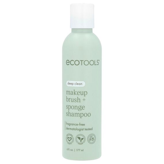 EcoTools, Шампунь для очищения кистей для макияжа, 177 мл (6 жидк. унций)
