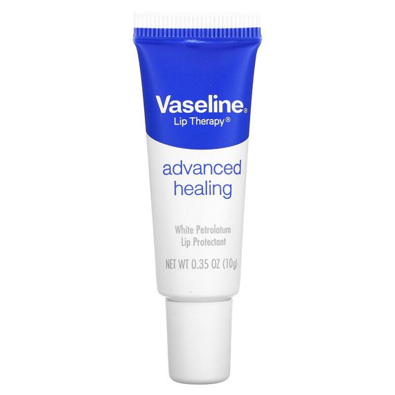 Vaseline, Lip Therapy, улучшенное заживление, средство для губ, 10 г (0,35 унции)