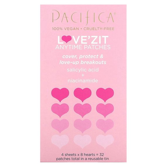 Pacifica, Love&#39;Zit Anytime, 32 шт.