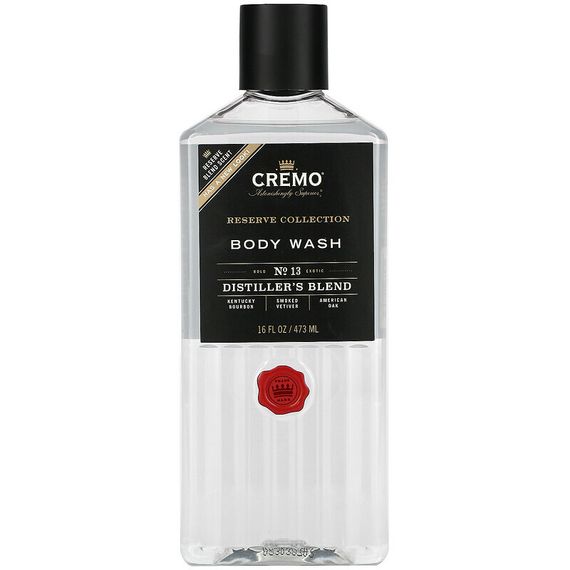 Cremo, Reserve Collection, Body Wash, No. 13, Distiller&#39;s Blend, Reserve Blend, 16 fl oz (473 ml)